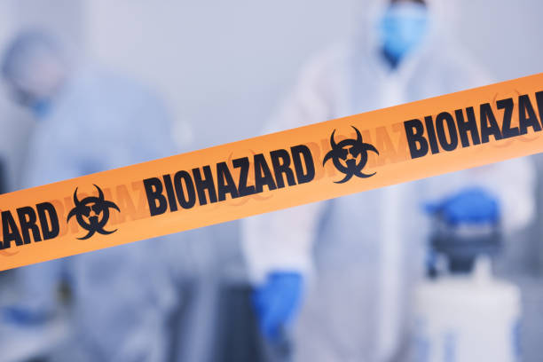 Professional Biohazard technician working in Bellbrook, OH